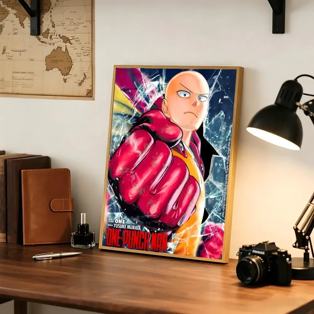 Anime O-One-Punch M-Man Poster Multi-Purpose Wall Art for Living Room Bedroom Office  Bar Home Decor Gift - view 3