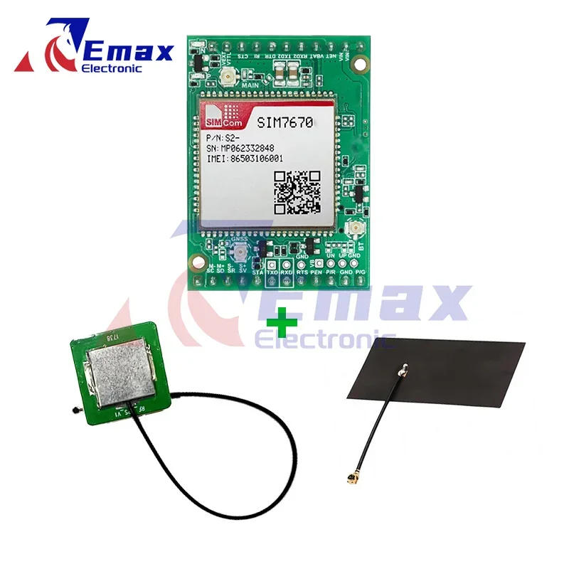 SIMCOM SIM7670G Papan Inti SIM7670G Papan Pengembangan LTE CAT1 + 4G + GNSS SIM7670G dengan GPS Eksternal