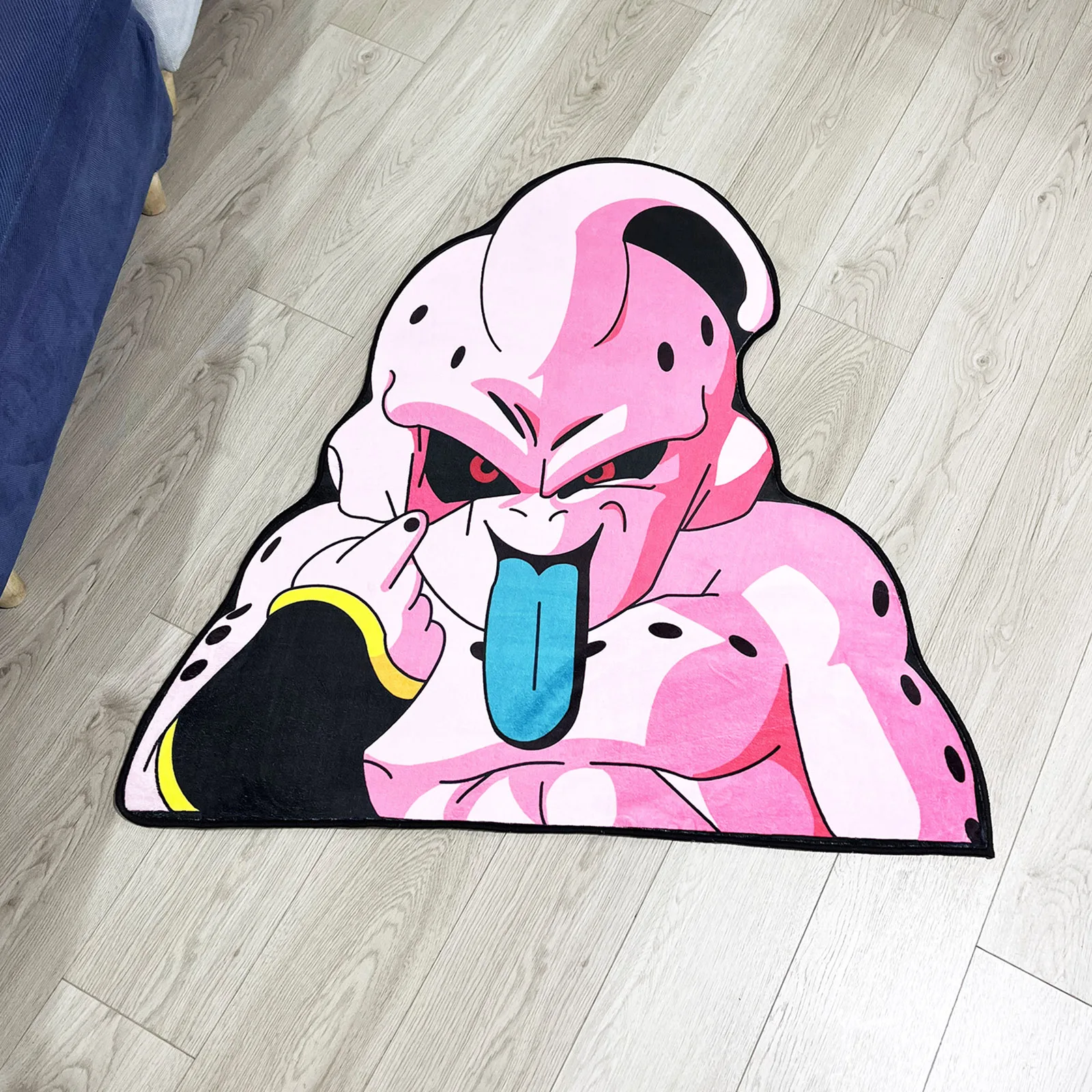 Irregular Rugs Anime Majin Buu Dragon Ball Z Customize Cartoon Rug Handmade Carpet Area Rug for Home Decor