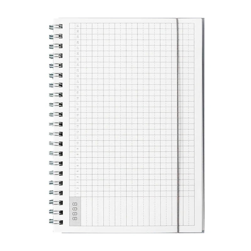 Undated Daily Weekly Monthly Planner Goals Notebook for To Do List Habit Tracker