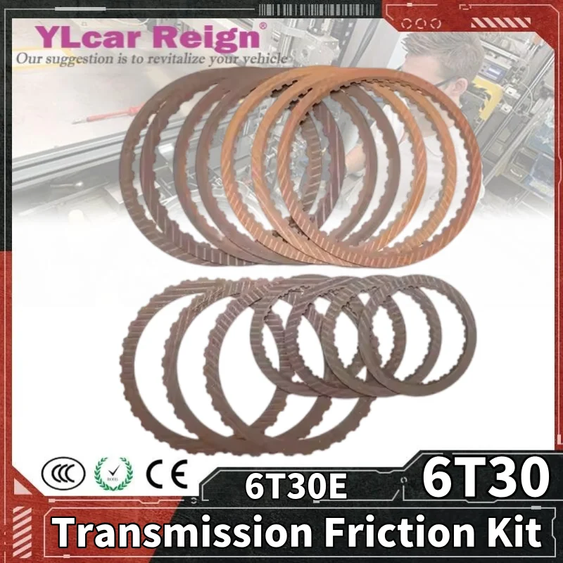 6T30 6T30E Automatic Transmission Gearbox Clutch HighQuality Friction kit For Buick Cruze 1.6L Car Accessories