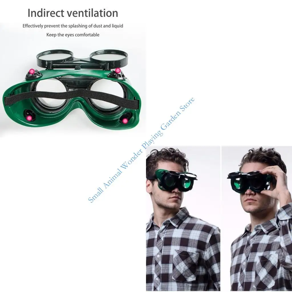

C9GC Professional Welding Glasses Face Shield Adjustable Front Impact Resistant