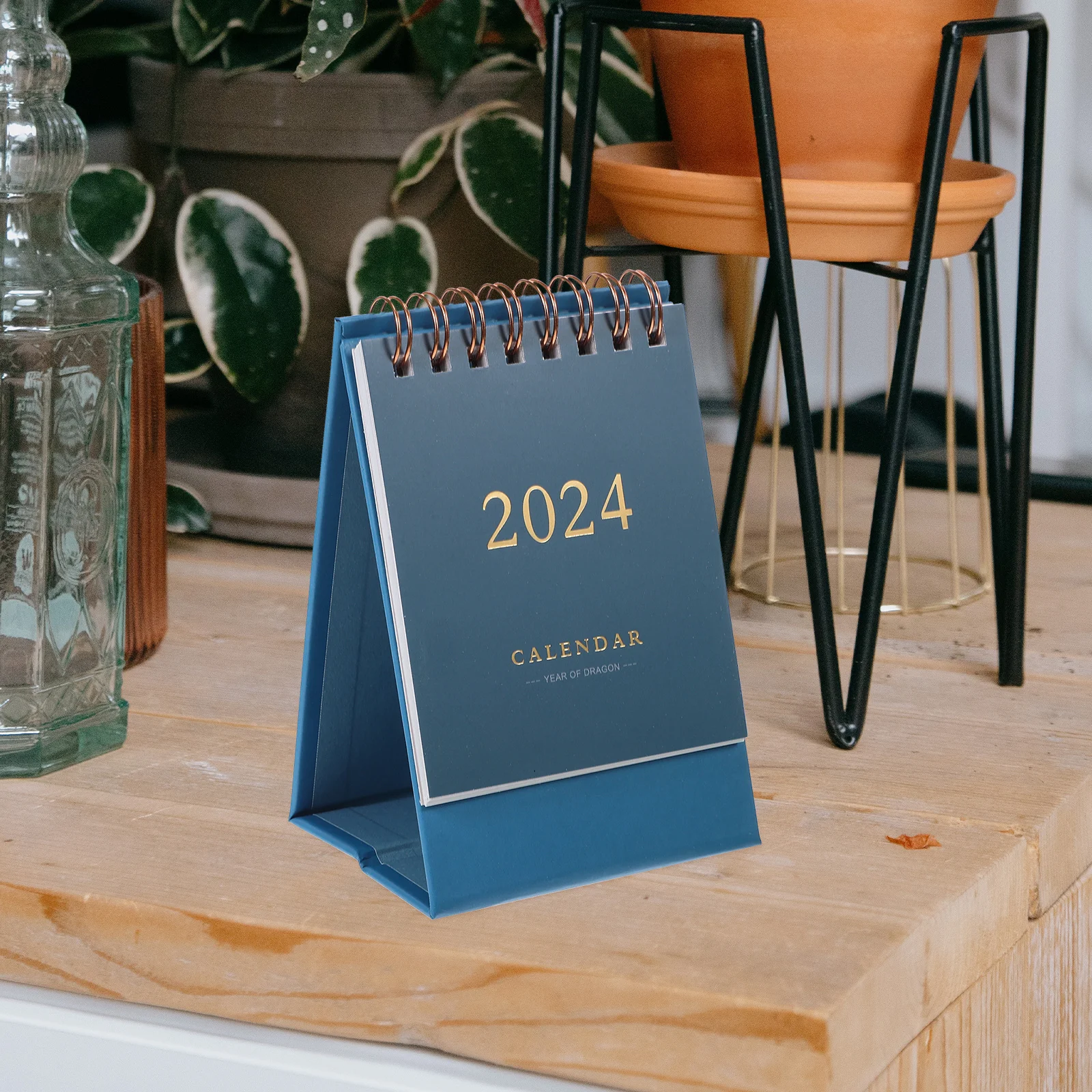

Настольный календарь на 2024, простой дизайн, прочный держатель, декоративный офисный домашний ежемесячный настольный надежный материал, крошечные принадлежности
