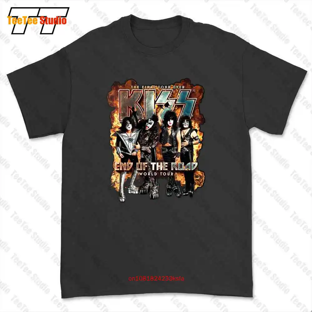 Kiss Band 2019 Rock End Of The Road World Tour T-shirt Tee 9XH2