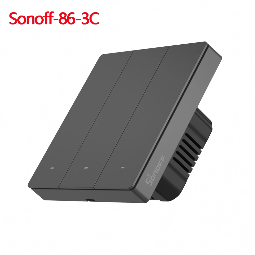 Умный настенный переключатель Sonoff M5 86 1C 2C 3C SwitchMan с Wi-Fi, умный переключатель R5, контроллер сцены Ewelink, работает с Alexa