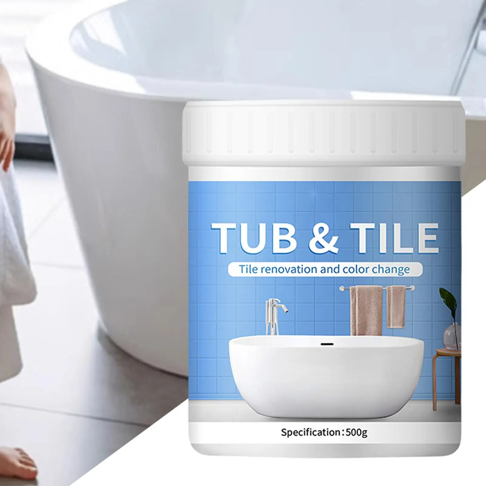 Color Change Tile Paint Coating Waterproof Stain Resistant Epoxy Floor Paint Home Decoration Tile Renovation Paint