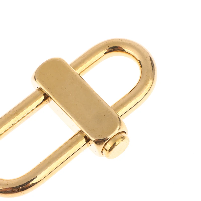 Lock Clip Key Chain For Girl Brass Keychain Anti-oxidation Anti-rust Decorative Brass