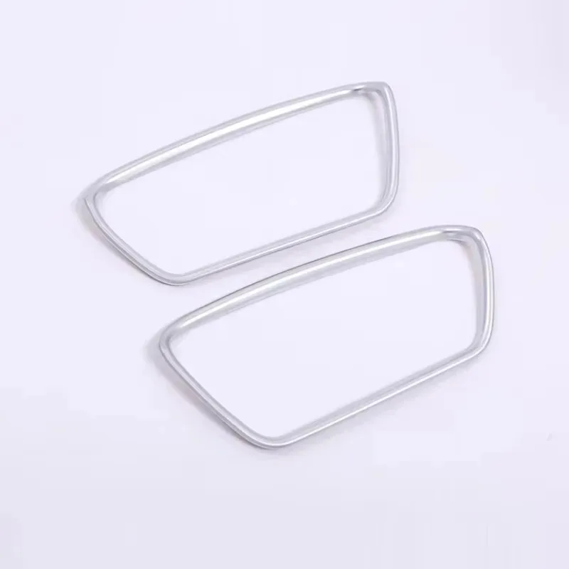 الكروم مقعد الإطار الجانبي اكسسوارات السيارات الجديدة ل X1 F48 2016 2017 لسيارات BMW X2 F47 2018 لسلسلة واحدة 118i 120i ABS