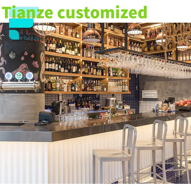 

{customized}Coffee shop decoration designs Customize Stylish Coffee Kiosk Display counter mall coffee shop