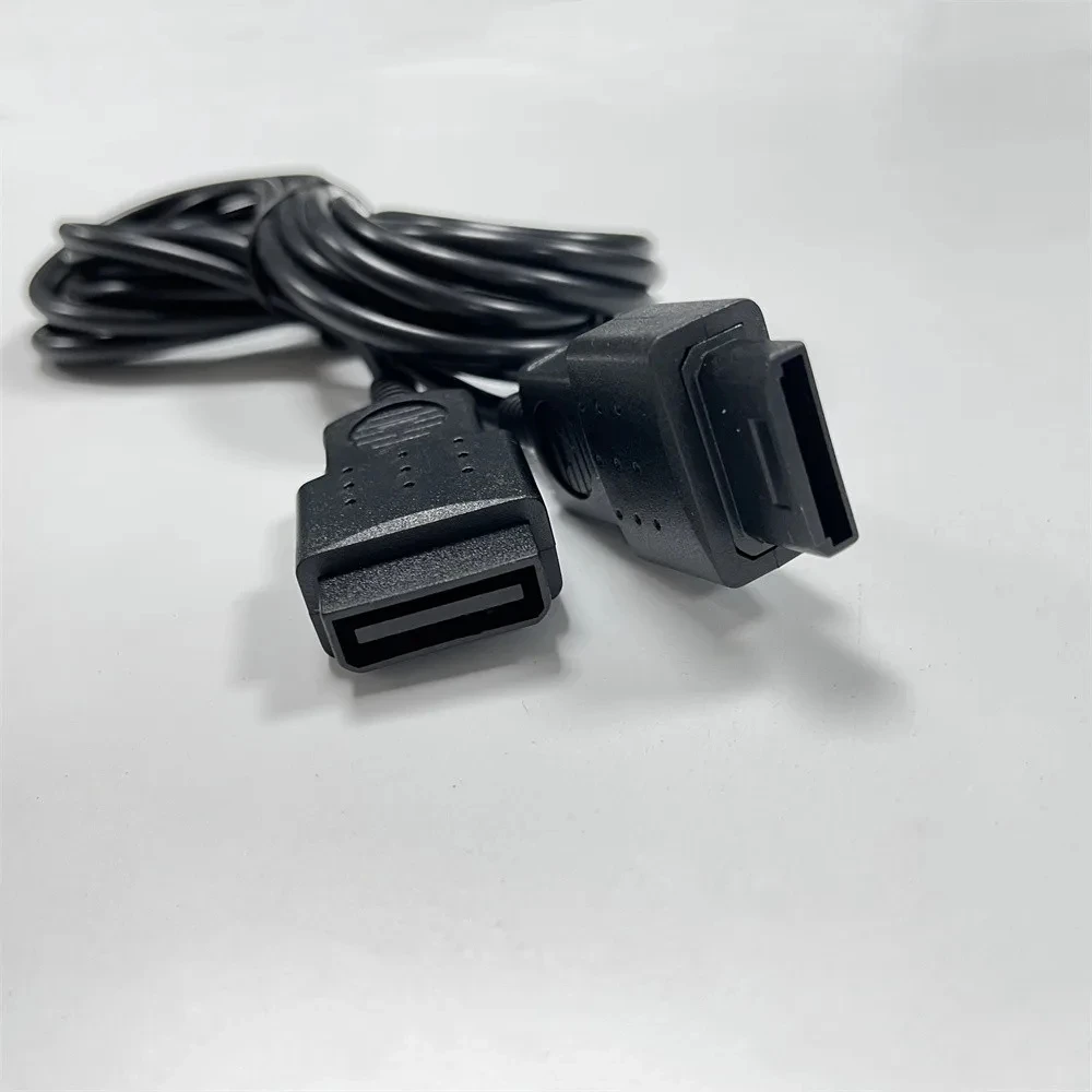 200ชิ้น1.8เมตรสายต่อสําหรับSega Saturnควบคุมสีดํา