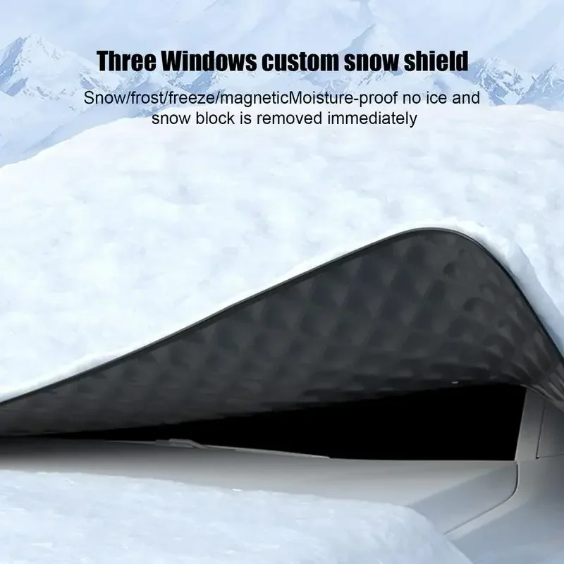 Vehicles Snow Windshield Cover Car windshield Anti Freeze Cover Suv Glass Covers Frost Prevention Snow Shield Magnetic Windproof