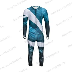 Heren Eendelige Skipakken Performance Ski Race Pak Snowboard Jumpsuit Sport Winter Flens Jumpsuits Niet-Gewatteerd