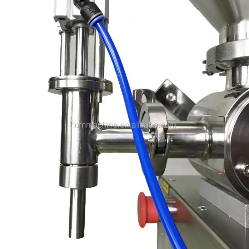 

Best Selling Semi Automatic Cream Oil Paste Juice Liquid Paste Filling Machine With Mixing And Heating Function