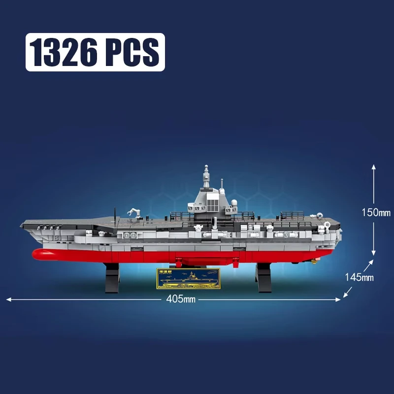 Moc série militar aeronaves lutador transportadora blocos de construção kit grande navio guerra da marinha modelo tijolos decoração para casa brinquedos crianças presentes