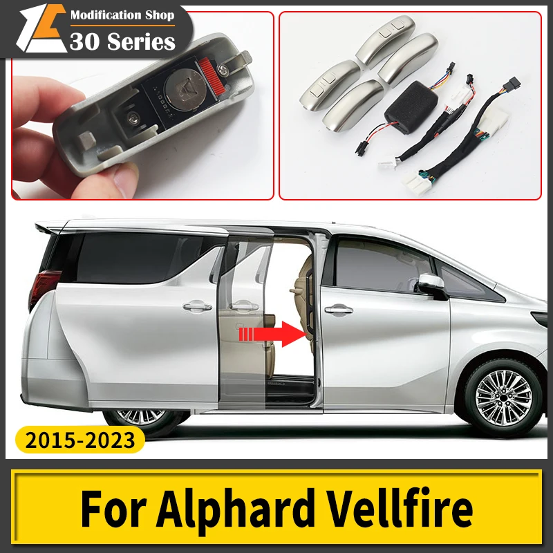 

For Toyota Alphard Vellfire 30 Series 2015-2023 2022 Car door Automatic Close Device Interior upgraded Accessories Modification