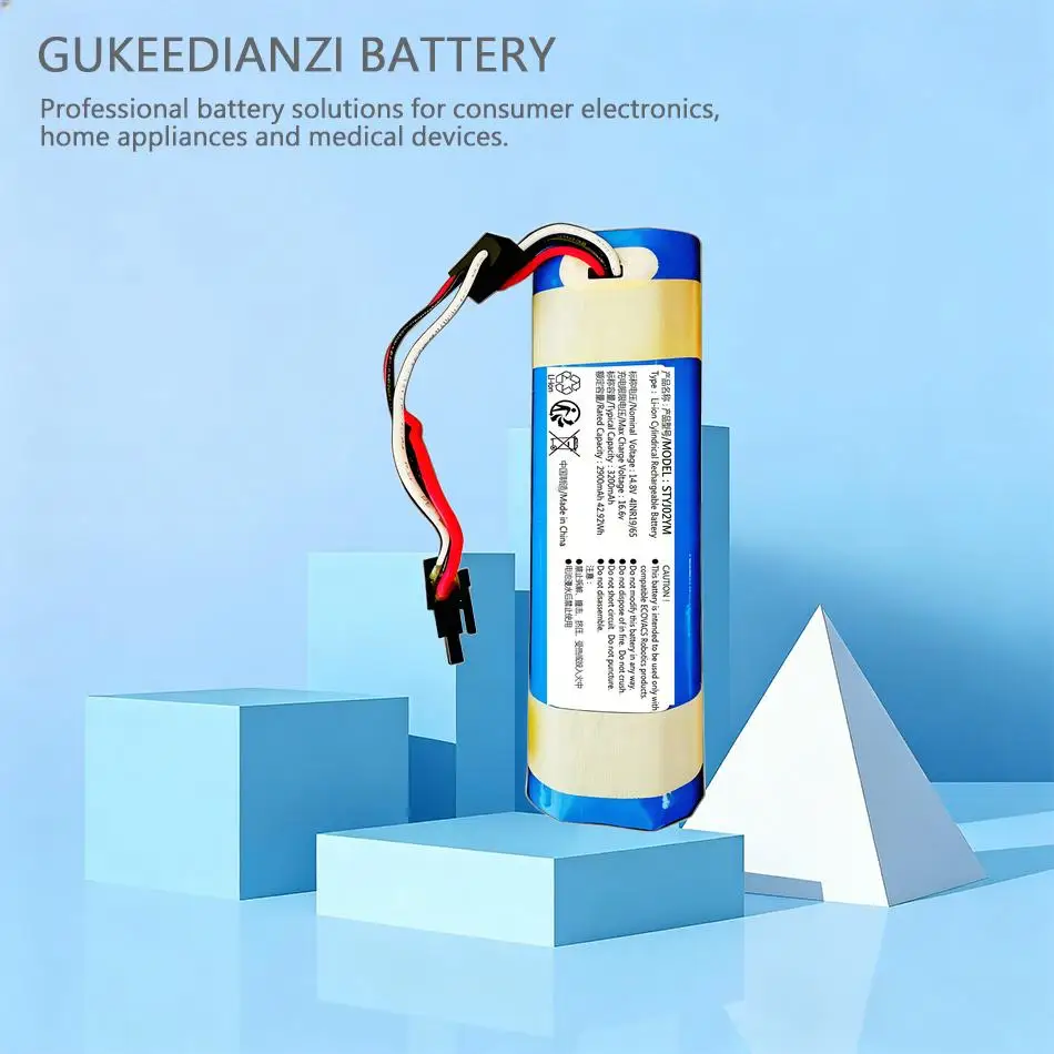 

STYTJO2YM Cleaning Robot Battery Reliable Power Supply For Xiaomi Mijia Mop 3C 2S P XMSTJQR2S STYTJ02YM 3200Mah