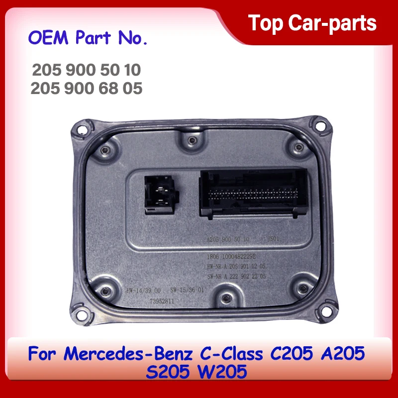 

A Lot 2059006805 Headlight Ballast Control Unit 2059005010 A2059005010 For Mercedes-Benz C-Class C205 A205 S205 W205 Auto Parts