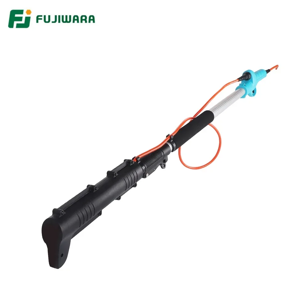 Fujiwara 36V Lithium Snoeischaar Elektrische Takken Schaar 0-40Mm Hoge Tak Heg 1.2-1.8M Trimmer Verlengstaaf