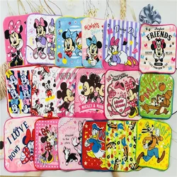 New Anime Minnie Mouse Square Towel Kawaii Princess Toy Story Handkerchief Cartoon C hildren Towel Gifts