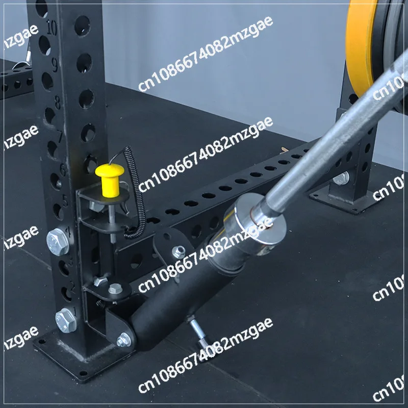 

Многофункциональная универсальная стойка для приседаний с интегрированным хранилищем для штанг и аксессуарами, фитнес-оборудование