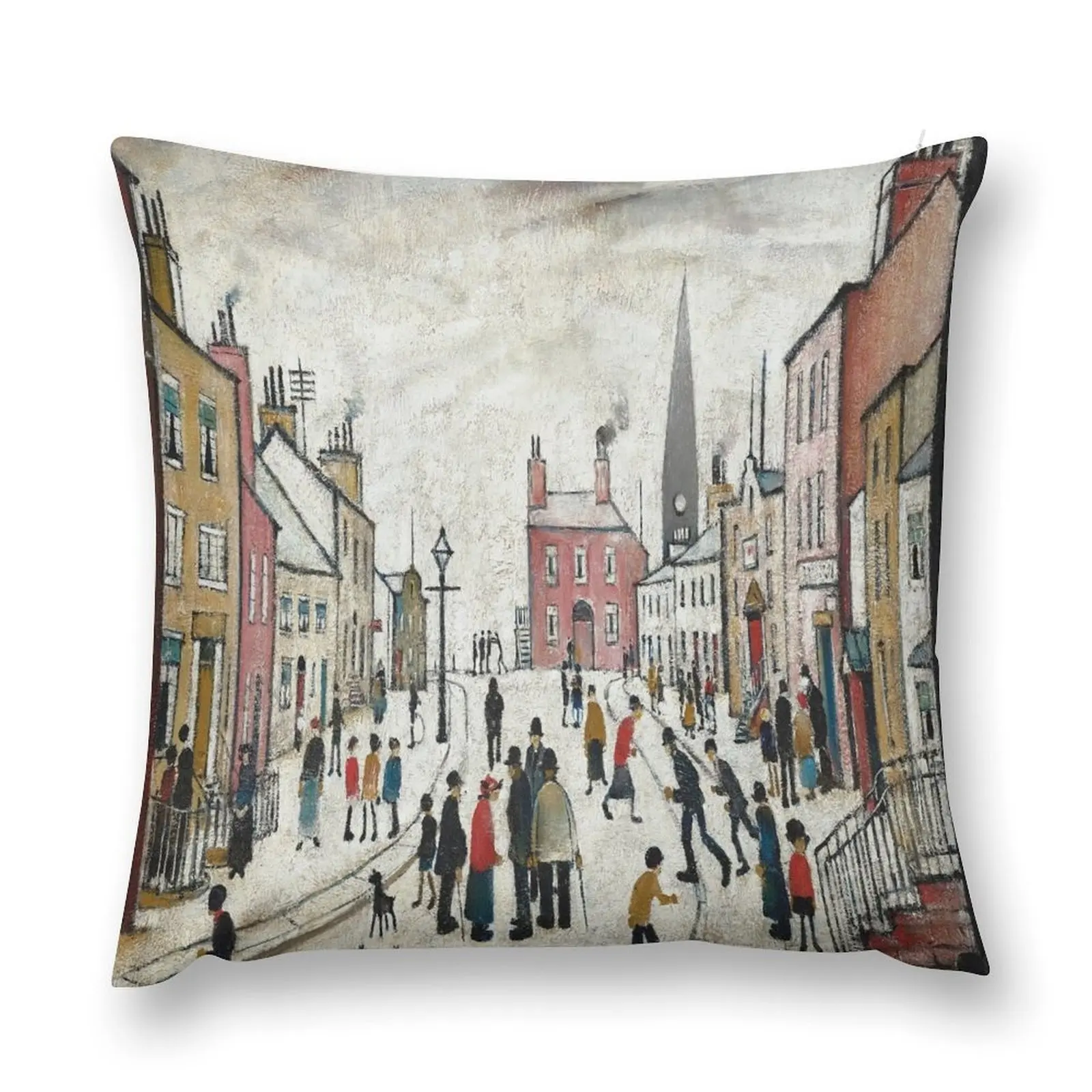 

L S Lowry Throw Pillow Luxury Sofa Cushions Luxury Pillow Cover pillow