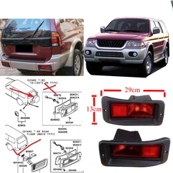1 Piece Rear Bumper Lamp with for Pajero Sport K90 MR465017 Back Lamp for Montero Sport Rear Lights for Nativa L or R