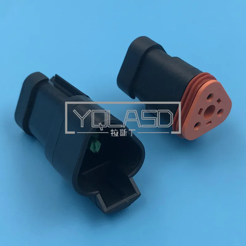 1 Set 3 Way Car Waterproof Plug DT Series DT04-3P-E005 DT06-3S-E005 AC Assembly For Deutsch Automobile Wire Socket