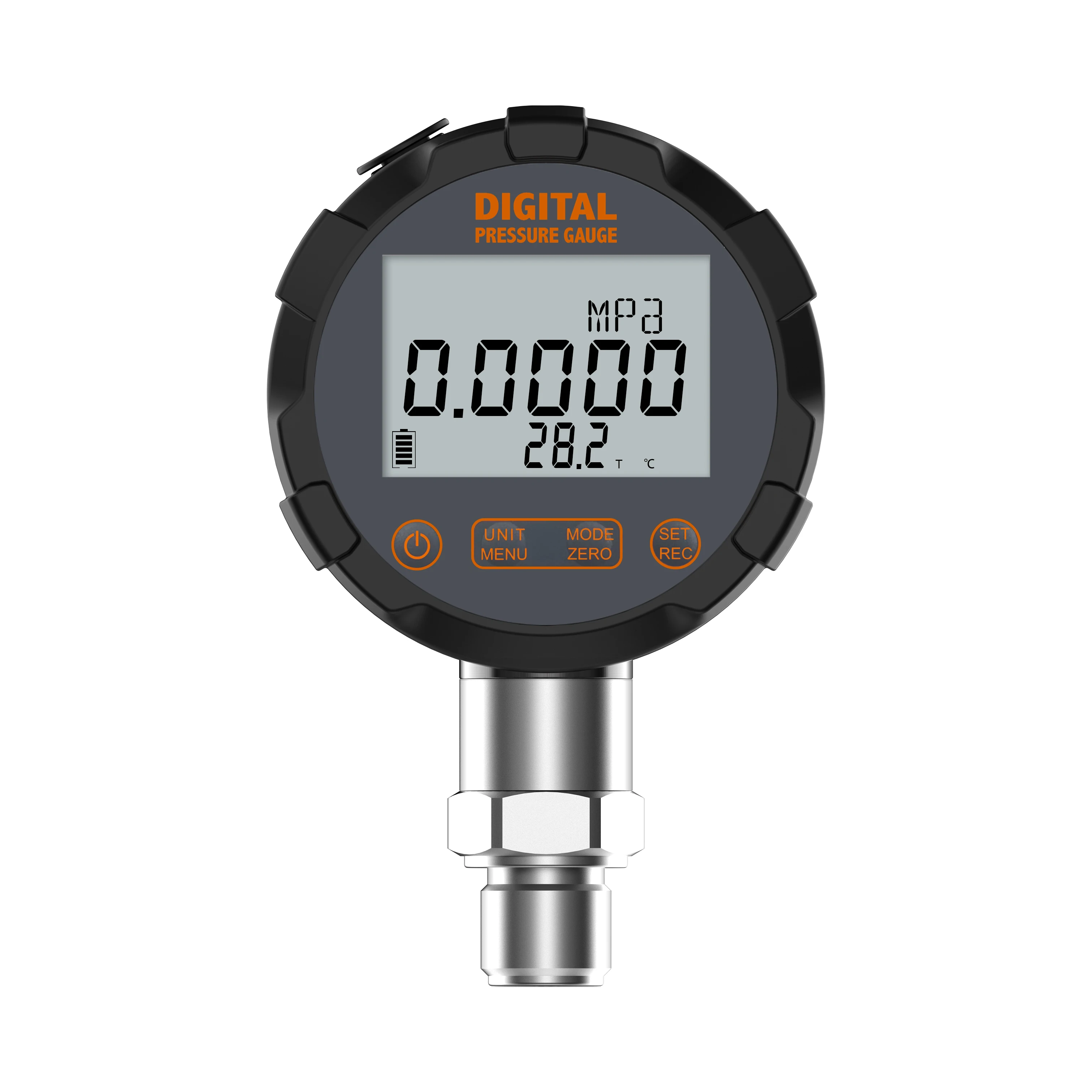 0.05%FS  330 rotation Datalogger wireless digital Pressure Gauge for Lab MD-S211  rechargeable battery powerd  Type-C