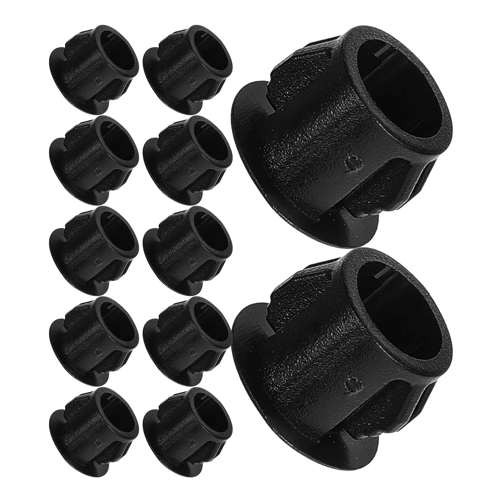 50Pcs Plastic Hole Covers for Furniture Cabinet Cupboard Desk Chair Legs Outdoor Equipment Smooth Reusable Decorative Round Hole
