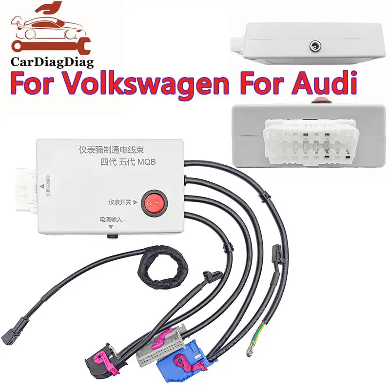 Upgraded III MQB Cluster Cable Test Instrument For Volkswagen instrument panel Startup Repair Light Test Automotive Tool