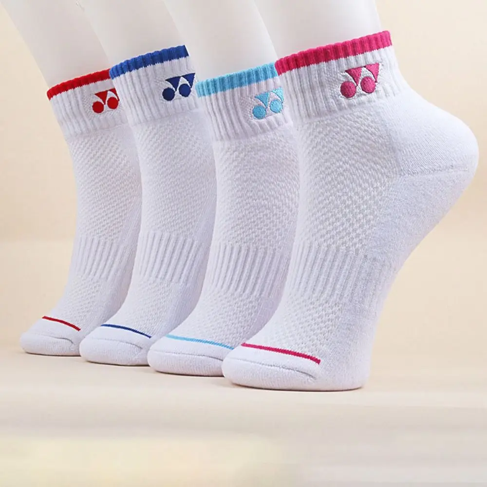 Multicolor Badminton Sport Socks Cotton Breathable Sports Stockings Odor Prevention Thicken Towel Bottom Socks Male Female