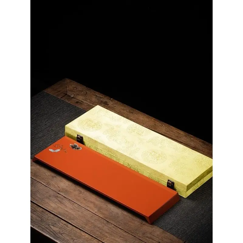 صينية شاي بسيطة مرسومة يدويًا على شكل فراشة الحب على شكل زهرة، مساحة شاي لغرفة الشاي الجافة #5