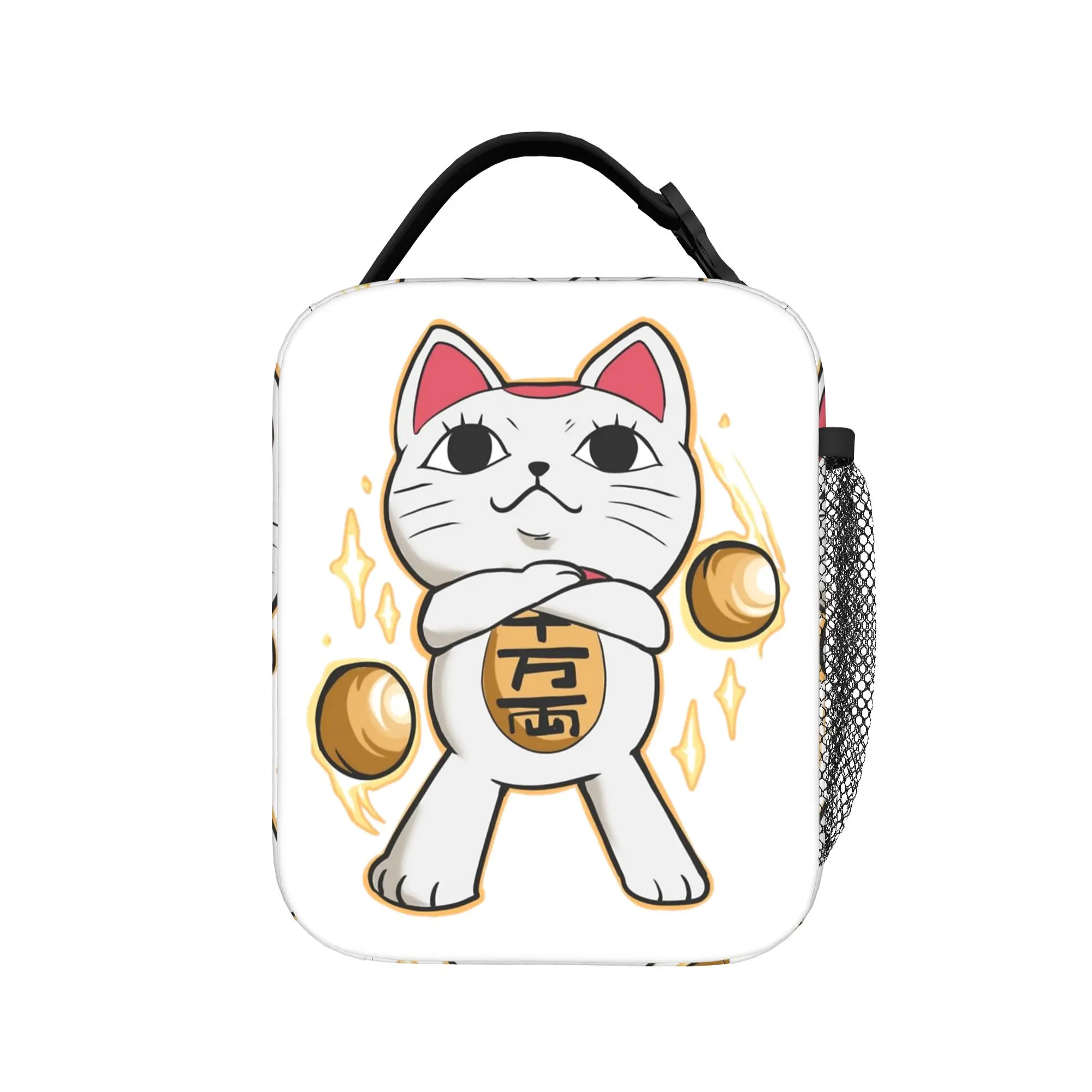 Anime Dandadan Turbo Granny Cat Thermal Insulated Lunch Bag for Picnic  Portable Food Bag Container Cooler Thermal Lunch Boxes