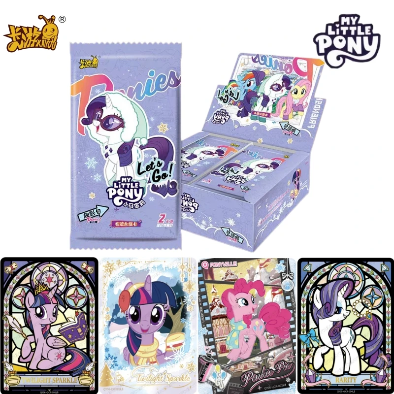 

Официальная карточная игра KAYOU My Little Pony: Серия «Твайлайт Спаркл и Рарити», коллекционные карты, аниме-мерч, подарки