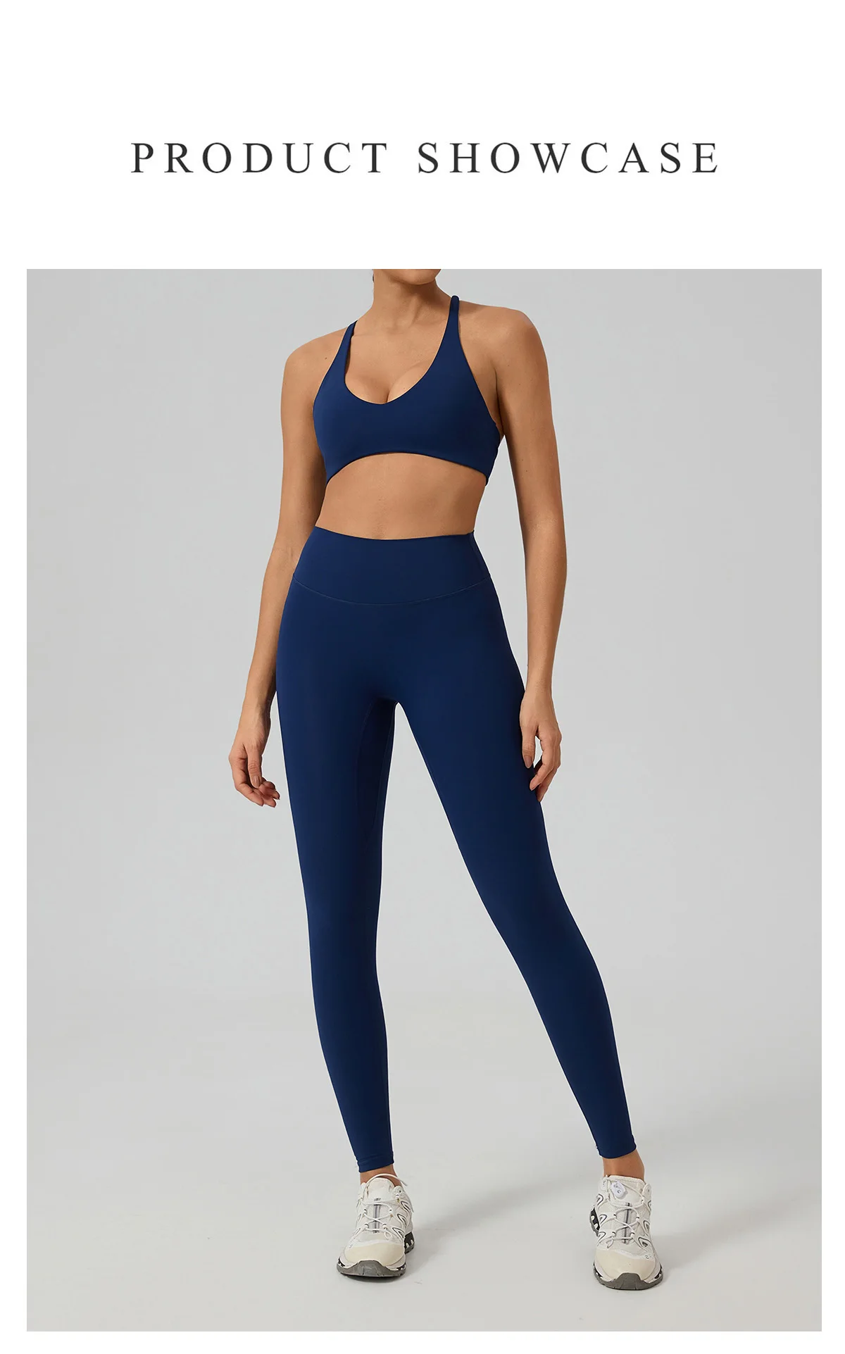 Damen-Sommer-Yogahose mit hoher Taille, Damen-Radhose, schnelltrocknende, atmungsaktive Leggings, ideal zum Laufen und Radfahren. – Detail 3
