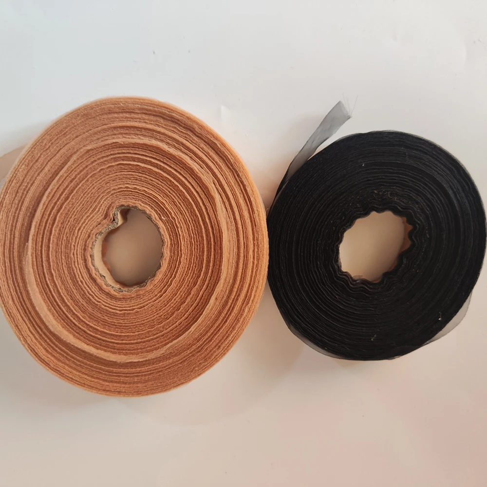 200 Yards Of 1.5cm-3cm Cut Gauze Strip  For Making Invisible Tapes In Hair Extensions