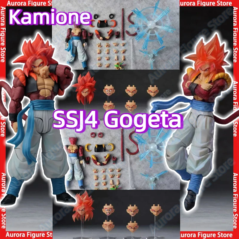 【Pre-sale】Tonsenarttoys Kamione 03A 03B Dragon Ball Z SHF Super Saiyan SSJ SSJ4 Gogeta Anime Action Figures Toys Model Gift