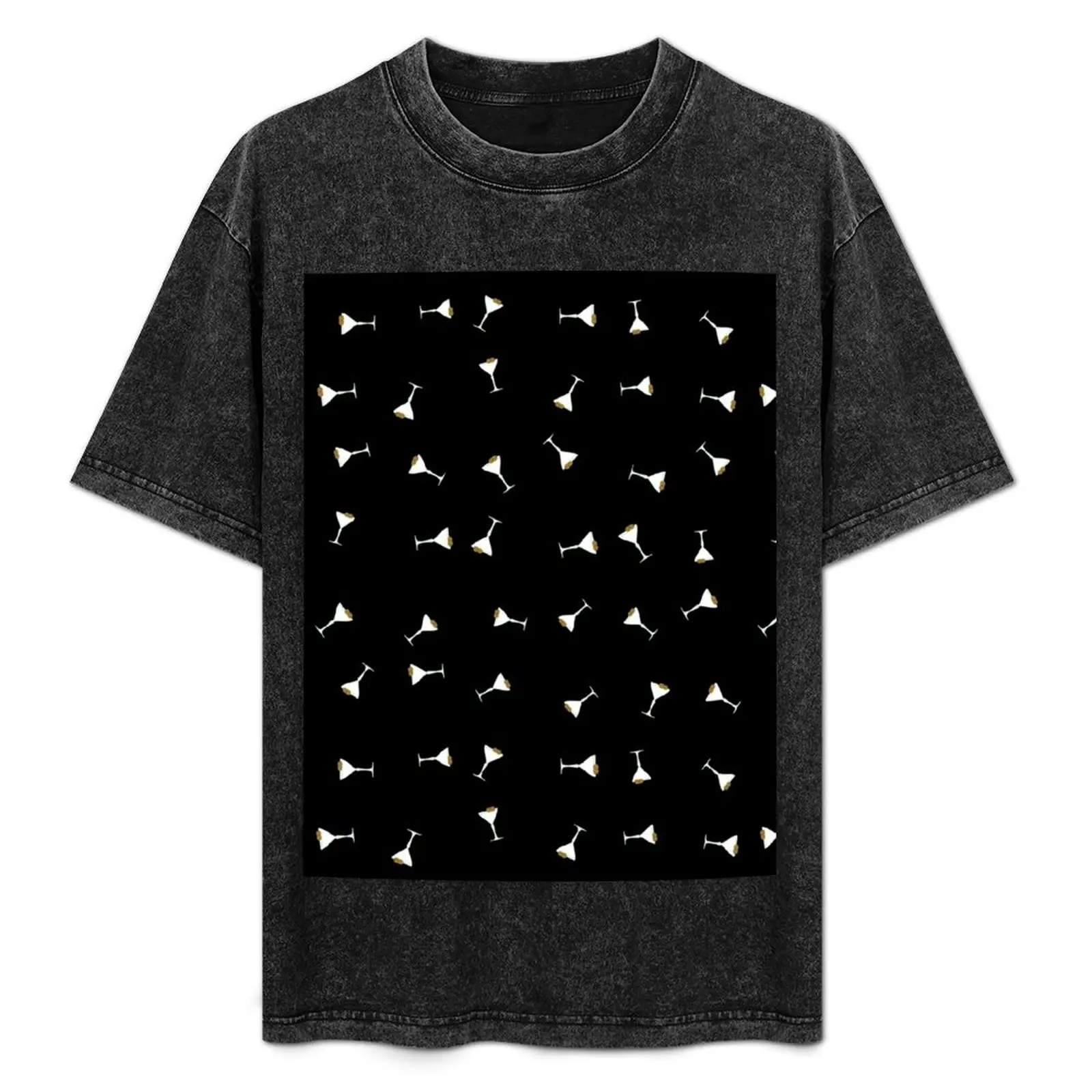 

Martinis on Black T-Shirt Quick Dry Fishing T-Shirt