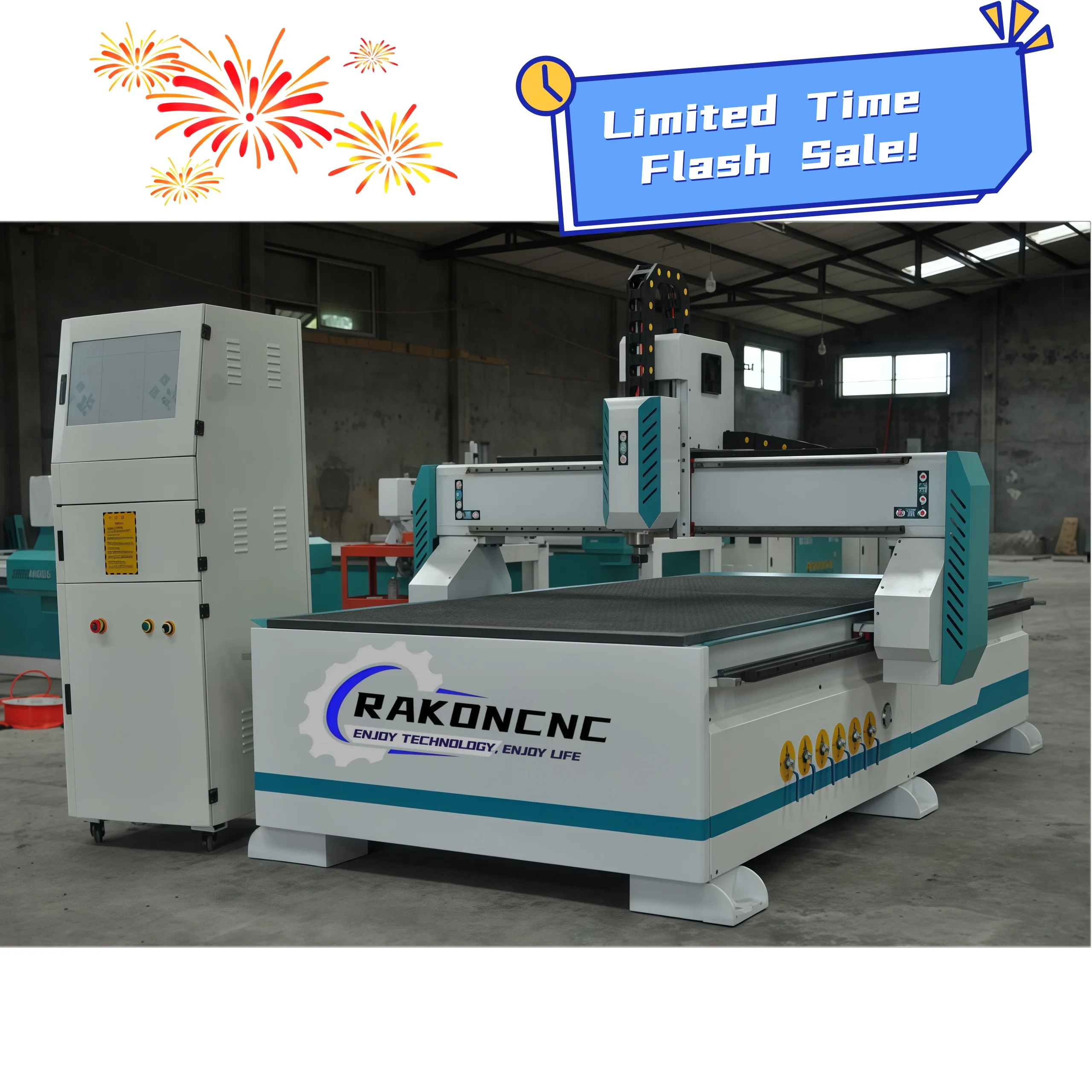 1325 3015 Furniture Making Tool Aluminum 4*8ft Wood Mdf Cnc Router Woodworking Machine