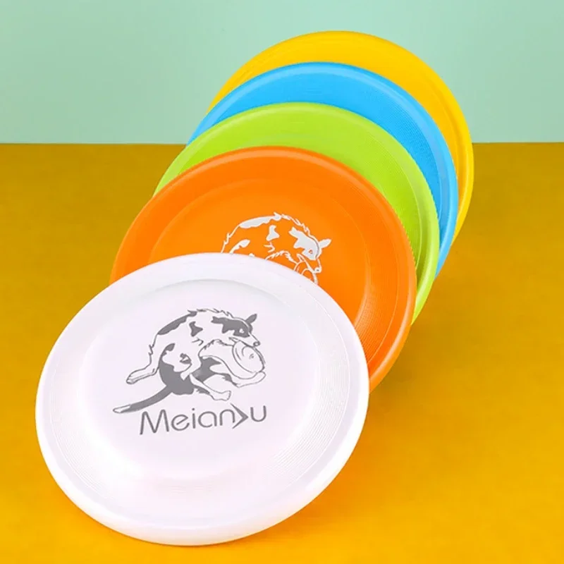 24cm Standard Flying Saucer Interactive Dog Supplies Toy Pet Flying Discs Training Toy Ring Resistant Bite Floating Toy Game