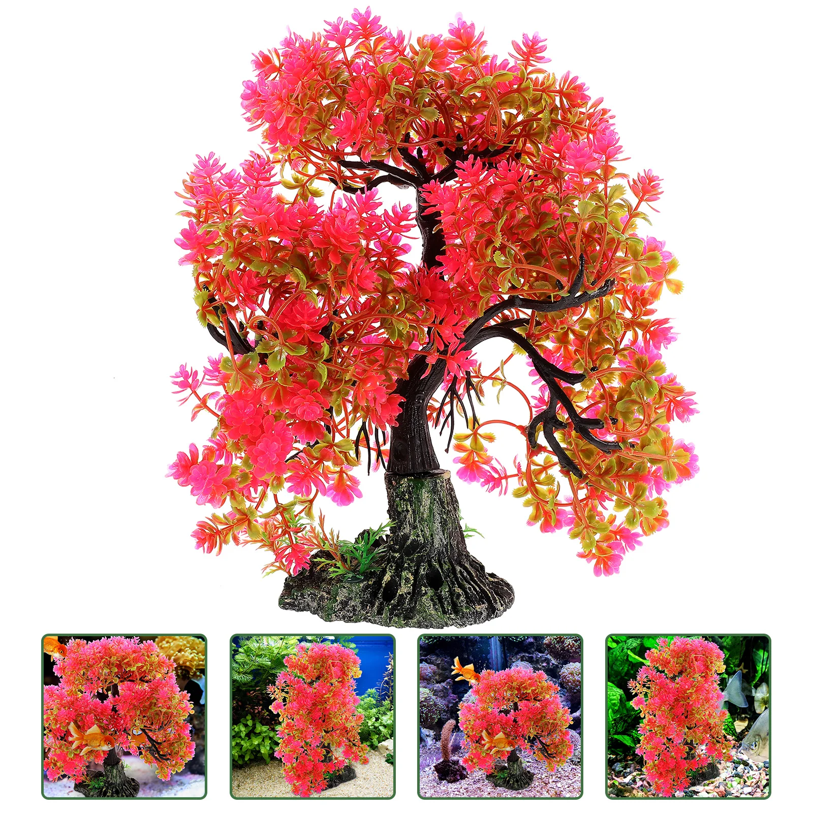 

Simulation Resin Aquarium Resin Tree For Aquarium Decor Fish Tank Landscape Ornament Artificial Aquatic Plant Bonsai Craft