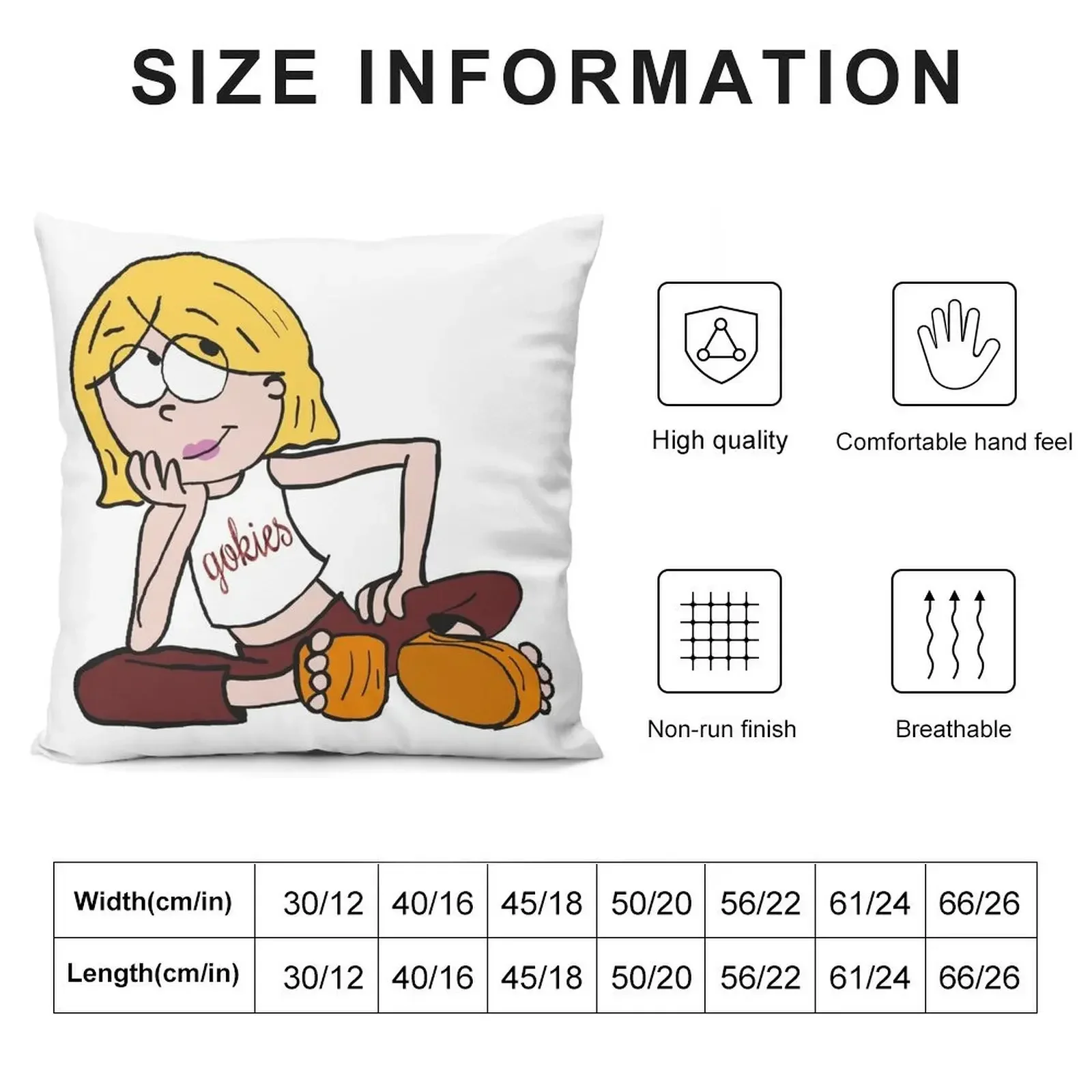 Gokies Lizzie McGuire Throw Pillow Christmas Pillowcase Pillowcase Sofa Cover pillow