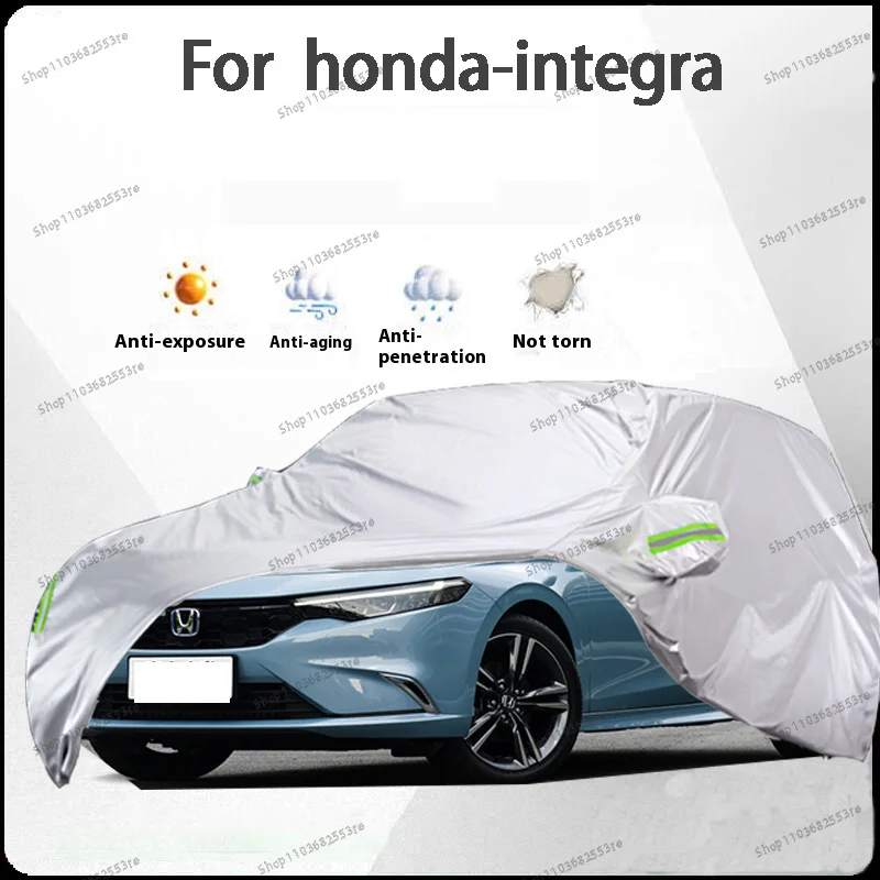 

For Honda Integra Fit Car Cover - Waterproof, Dustproof, Sunshade (UV), Snowproof | Silve Full Cover with All-Day Protection