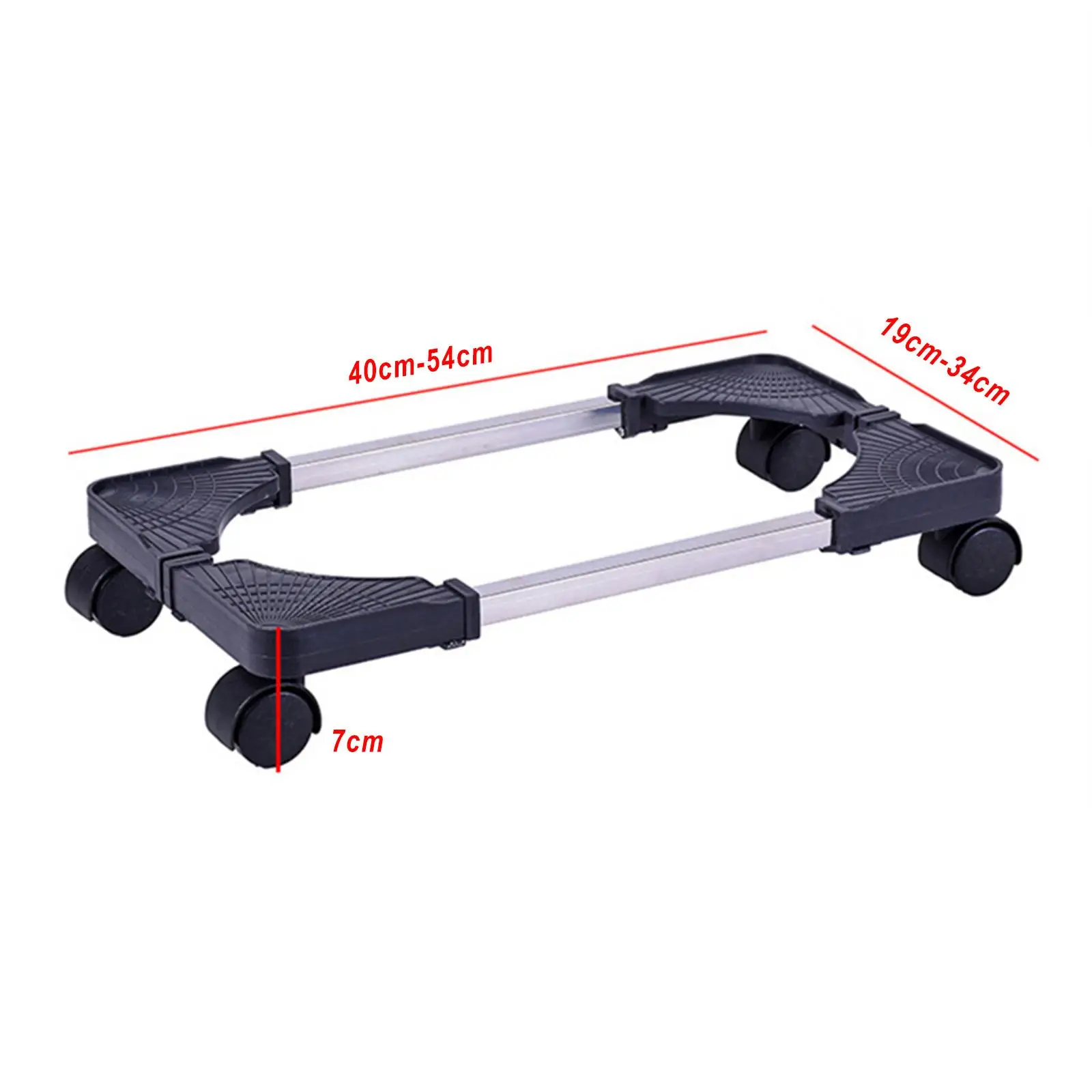 PC デスクトップ CPU スタンド ホルダー コンピューター タワー ローリング ホイール 調整可能