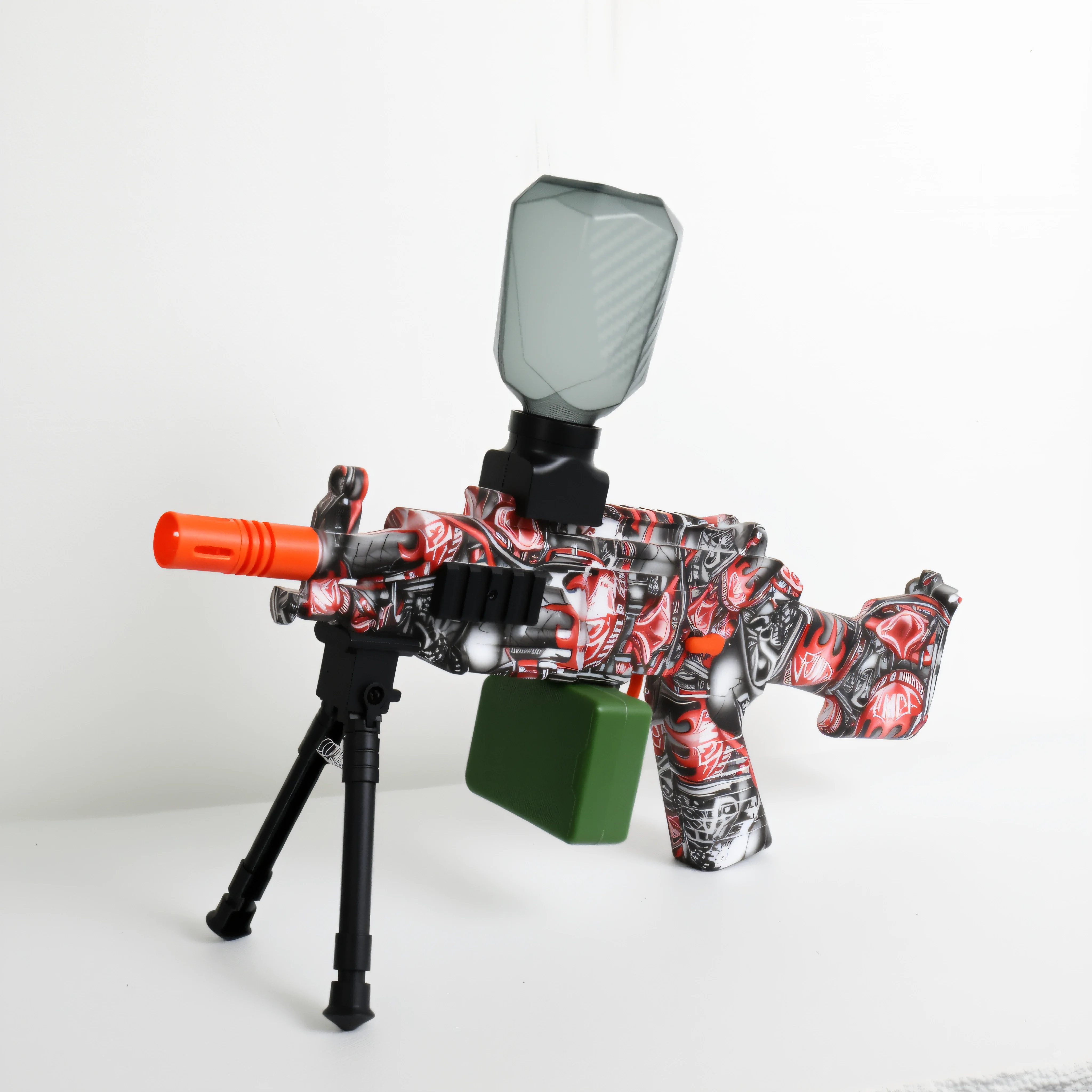 Gel Ball Blaster Set - Rechargeable Outdoor Combat Toy for Teens 14+, Perfect Gift for Boys & Girls (Gel Beads Not Included）