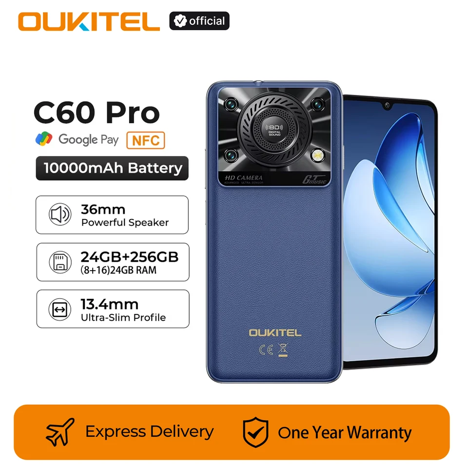 スマートフォン本体 OUKITEL C60 Pro smartfan_20257698430-32-492048732