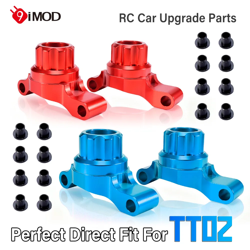 9IMOD TT02 Rear Steering Knuckle Carrier Aluminum Alloy for TT02 1/10 RC Car
