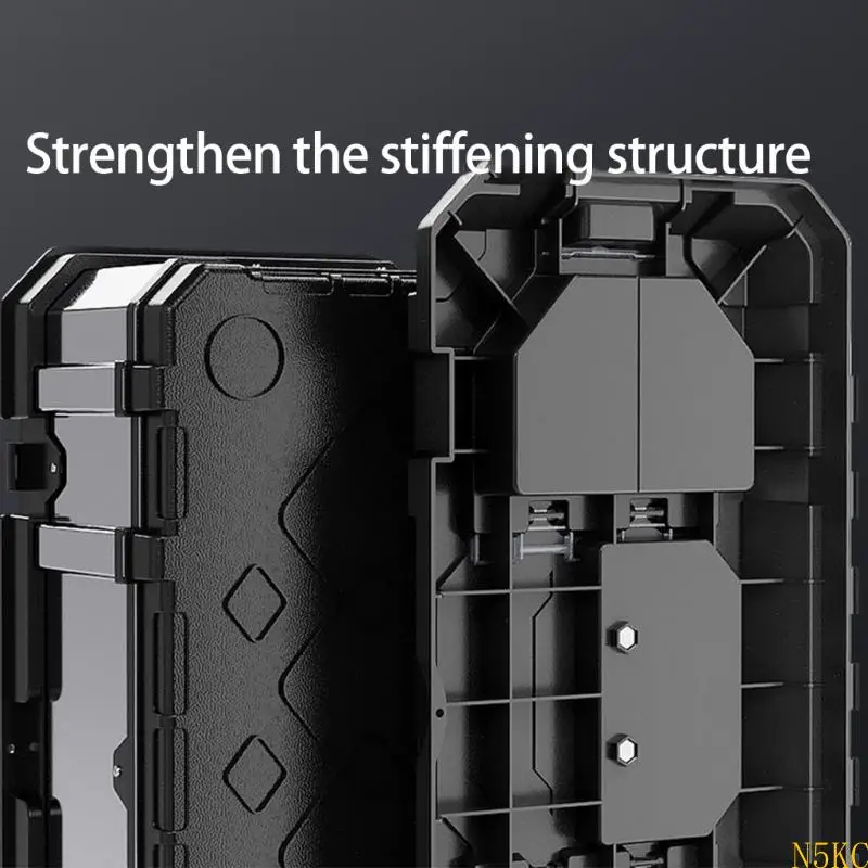 N5KC Tool Organizers with Partition Design Workplace Three Layer Hard Case Tool Box