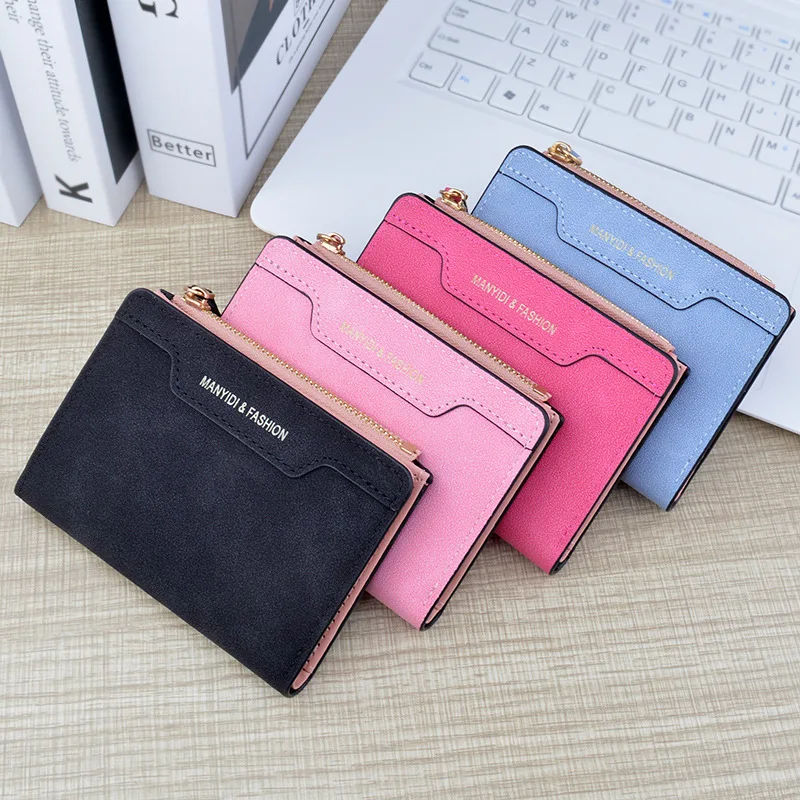 Cartera de cuero para mujer, Mini bolso multifuncional, monedero, Mini bolso para cambio de monedas, monedero para niñas, bolso para llaves