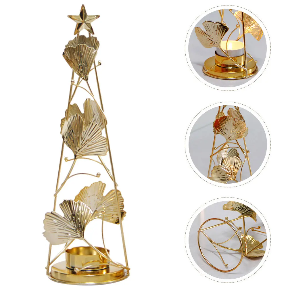 

Star-Shaped Metal Holder Creative Xmas Stand Table Decor Tealight Holder Christmas Gift Christmas Decoration